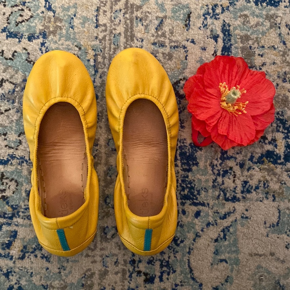 Tieks Mustard Size 7